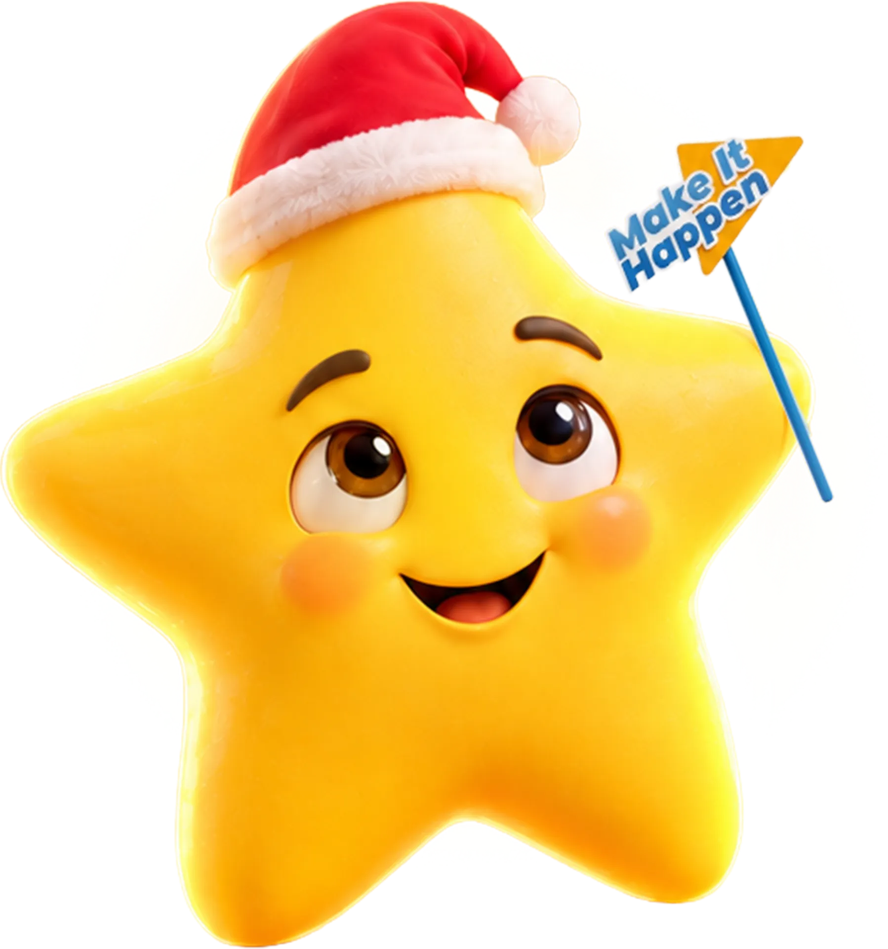 Make It Happen star mascot
